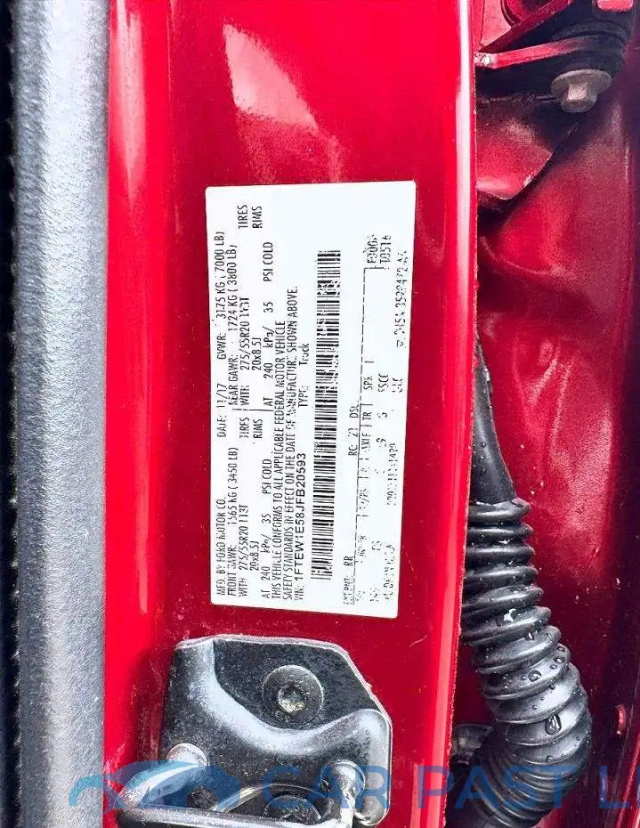 1FTEW1E58JFB20593# 10