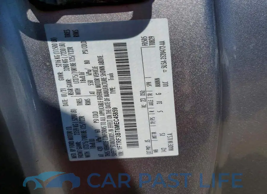 1FTRF3BT6MEC45859# 12