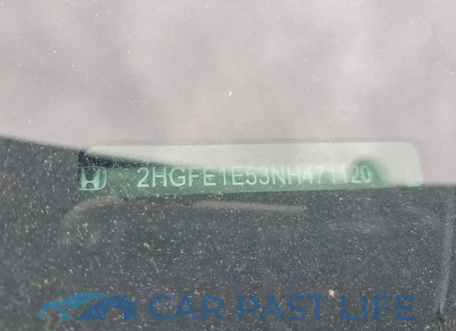 2HGFE1E53NH471120# 12