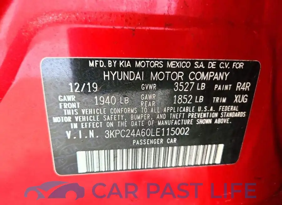 3KPC24A60LE115002# 12