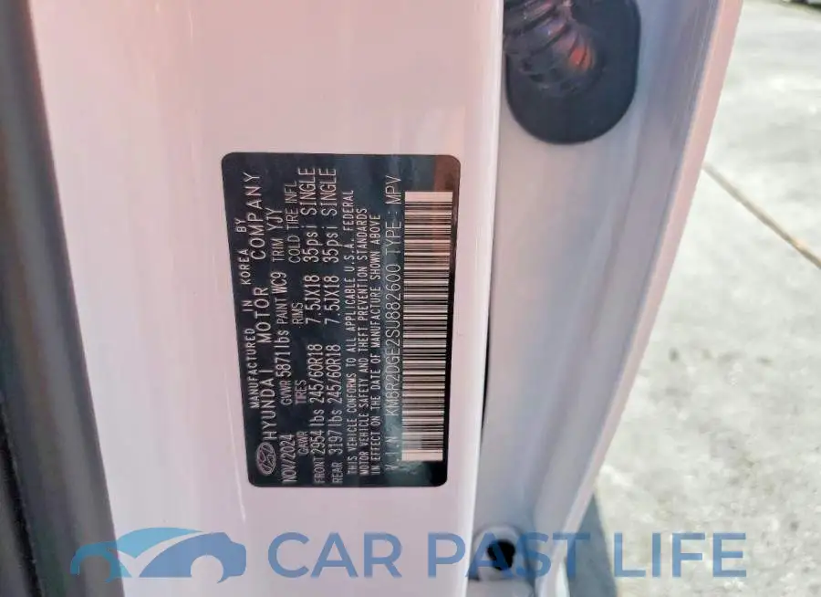 KM8R2DGE2SU882600# 12