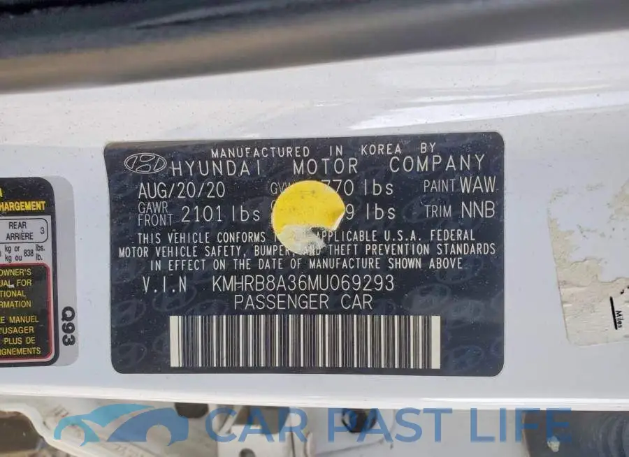 KMHRB8A36MU069293# 13