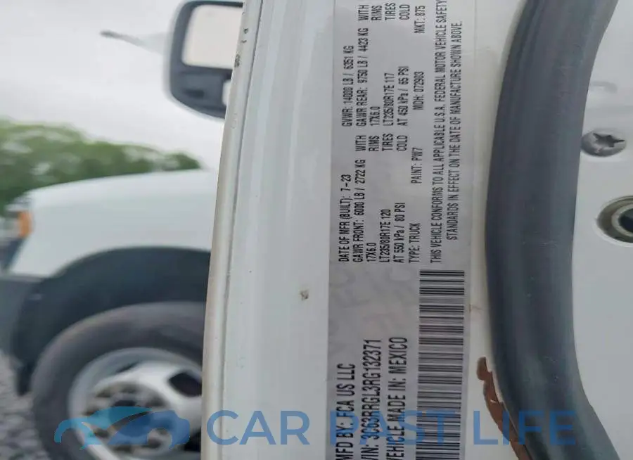 3C63RRGL3RG132371# 13