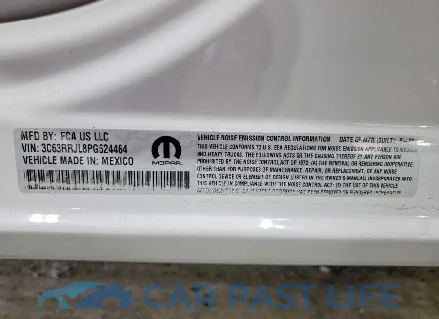 3C63RRJL8PG624464# 12