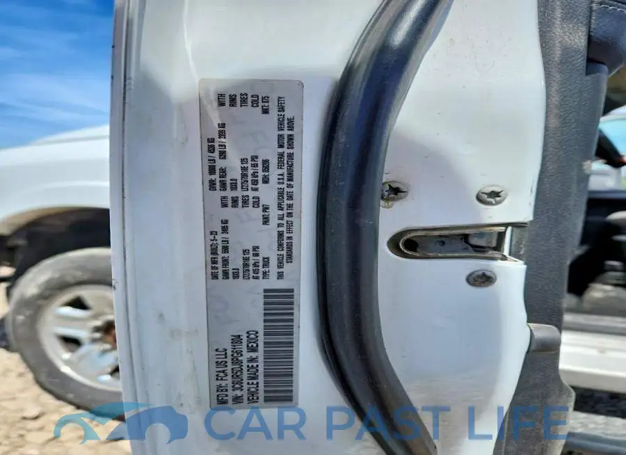 3C6UR5DJ8PG611804# 12