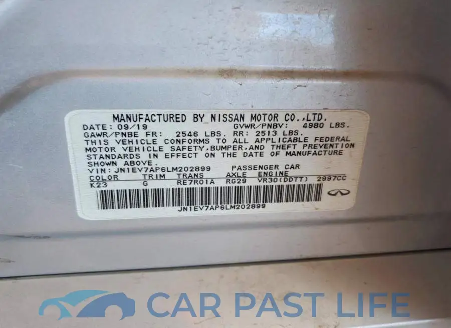 JN1EV7AP6LM202899# 12