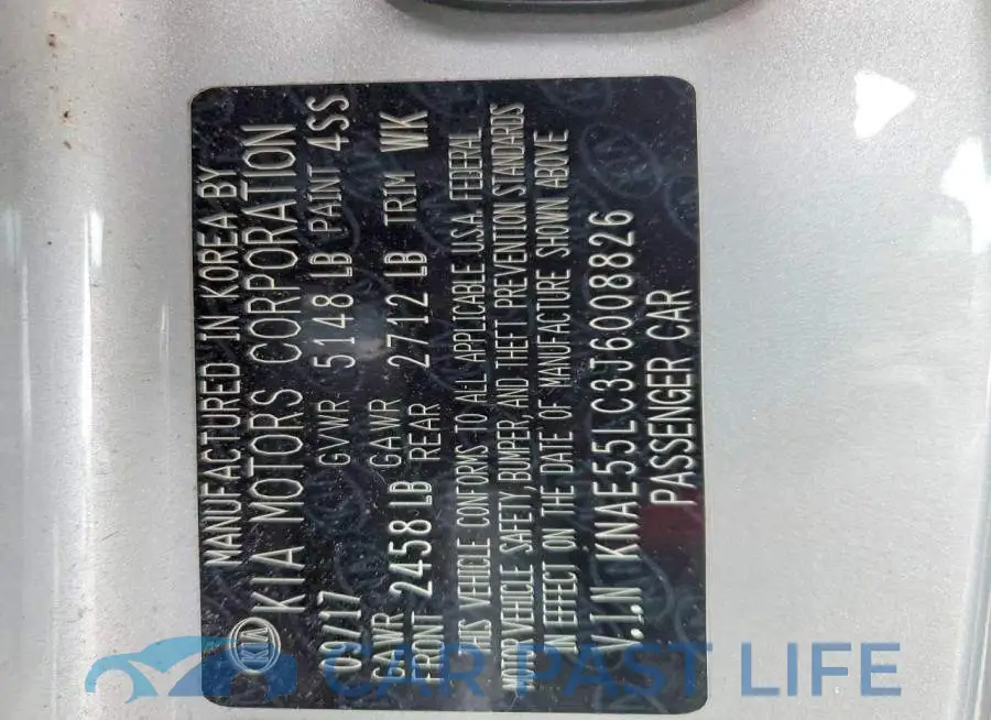 KNAE55LC3J6008826# 13