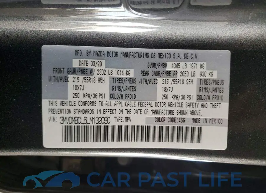 3MVDMBCL6LM132090# 13