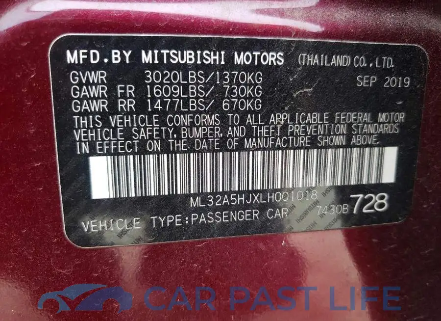 ML32A5HJXLH001018# 12