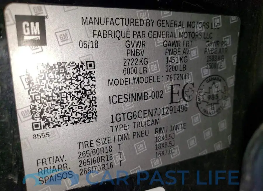 1GTG6CEN7J1291496# 12