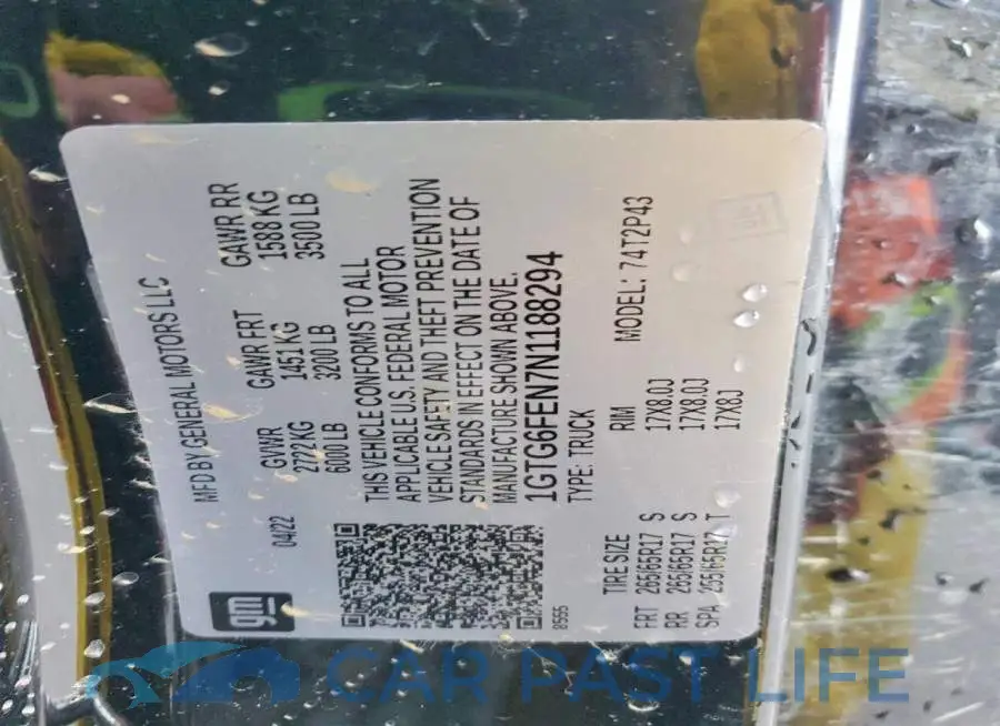 1GTG6FEN7N1188294# 12