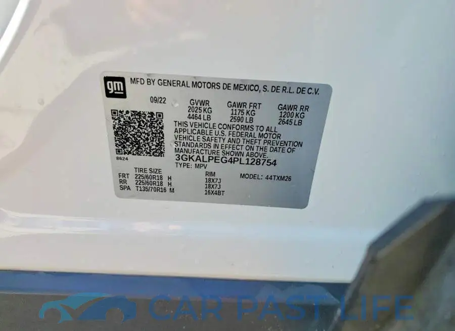 3GKALPEG4PL128754# 12