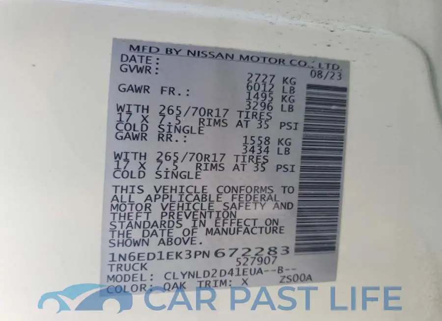 1N6ED1EK3PN672283# 13