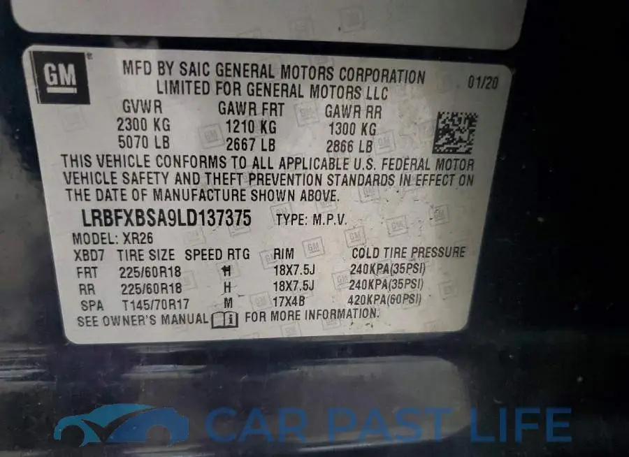 LRBFXBSA9LD137375# 13