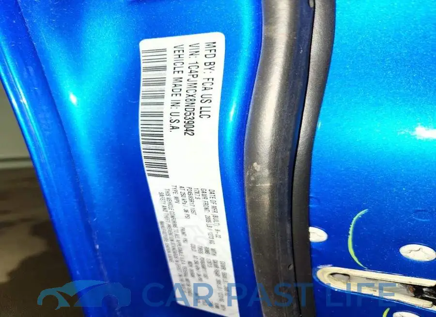 1C4PJMCX8ND539042# 14