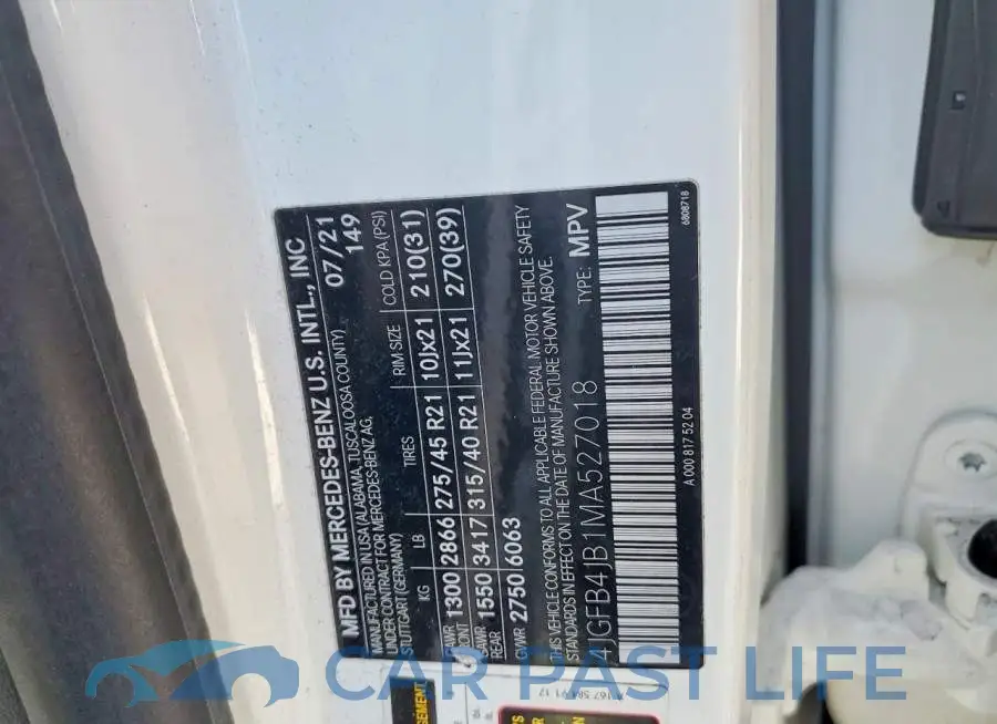 4JGFB4JB1MA527018# 13
