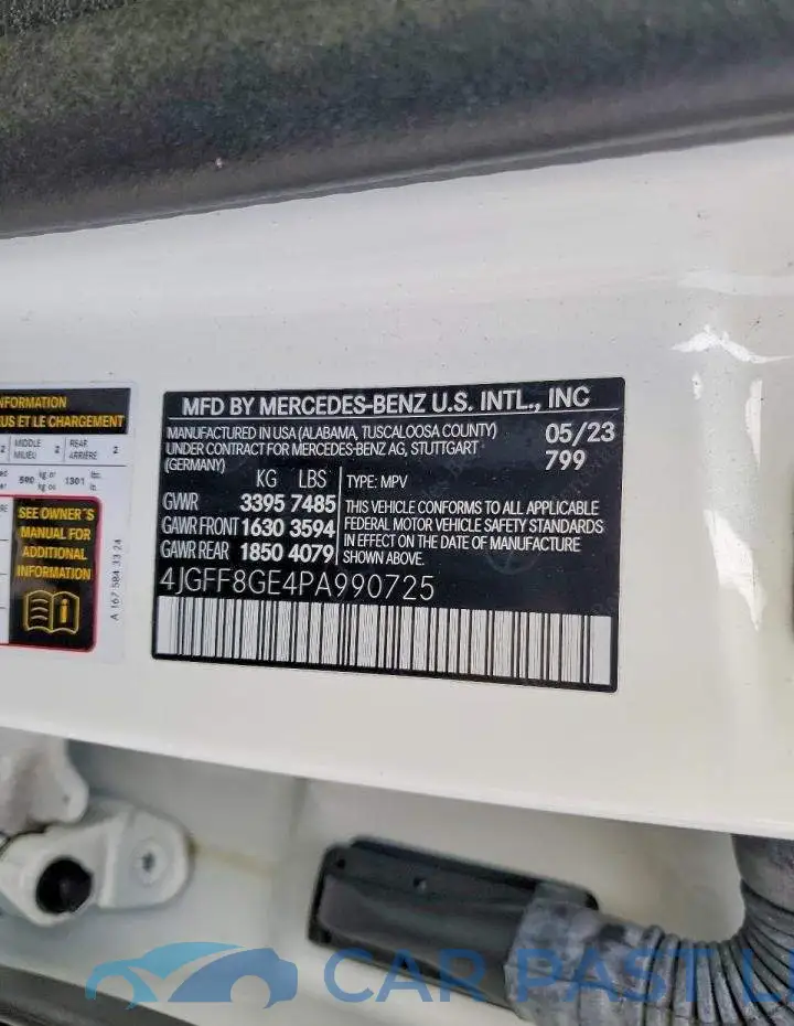 4JGFF8GE4PA990725# 14