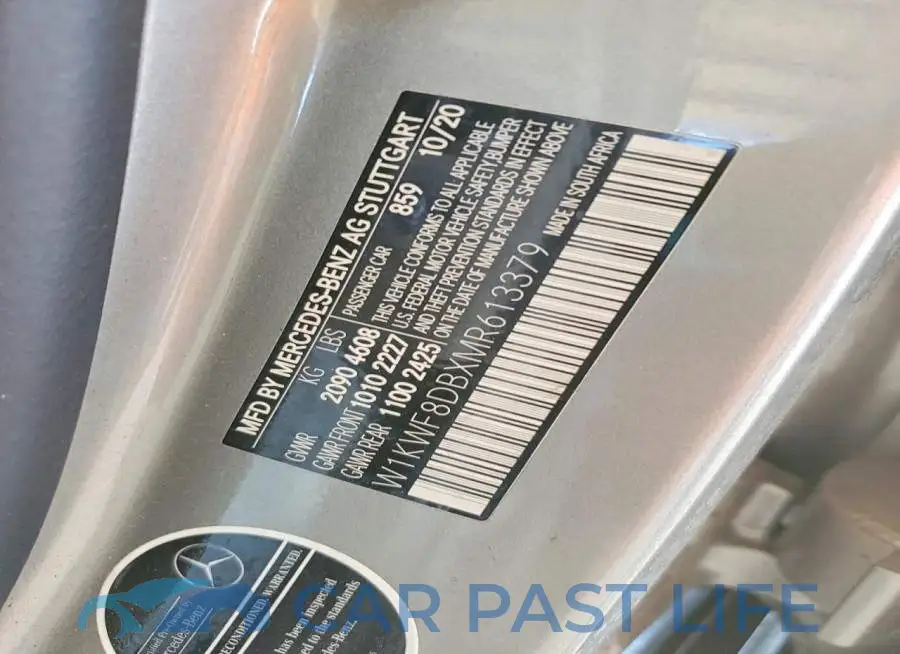 W1KWF8DBXMR613379# 12