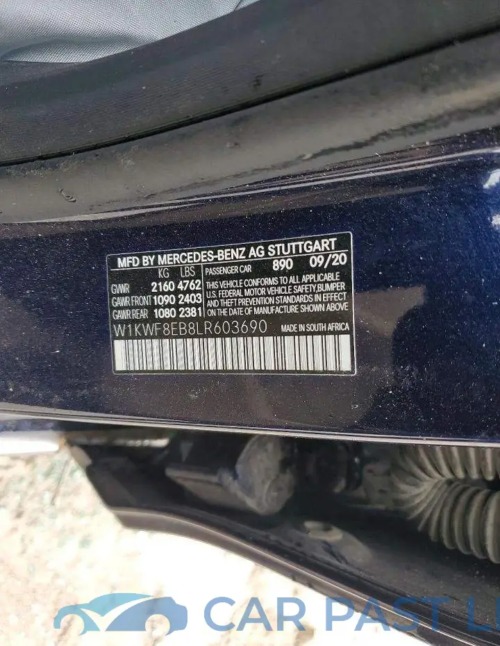 W1KWF8EB8LR603690# 12