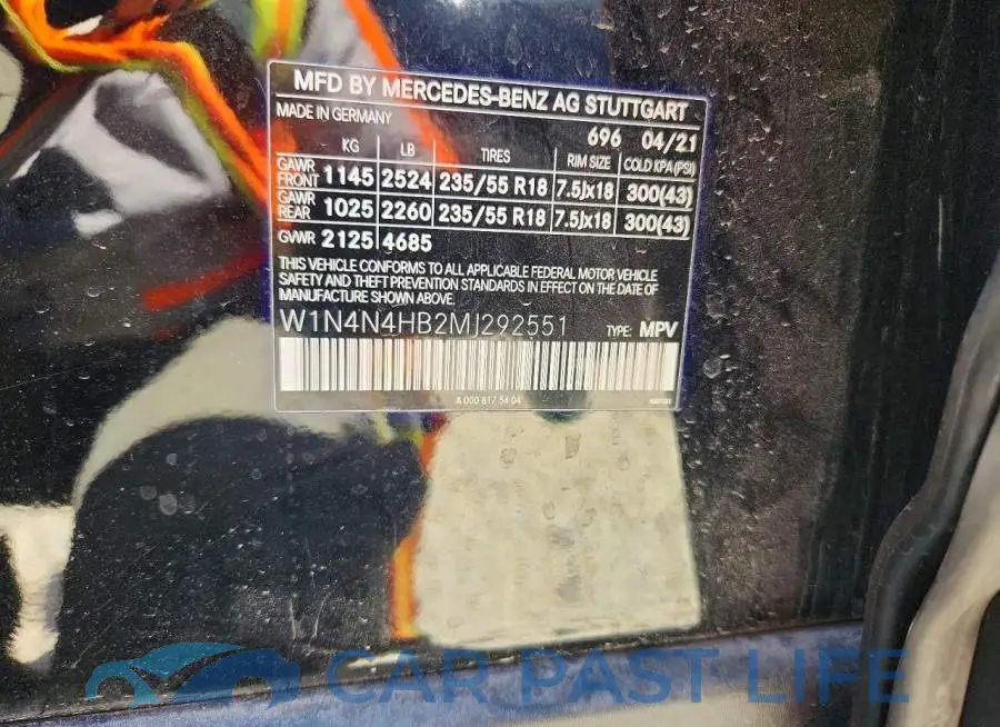 W1N4N4HB2MJ292551# 13