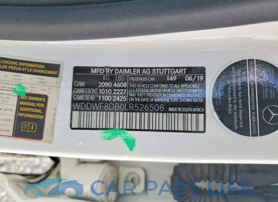 WDDWF8DB0LR526508# 13
