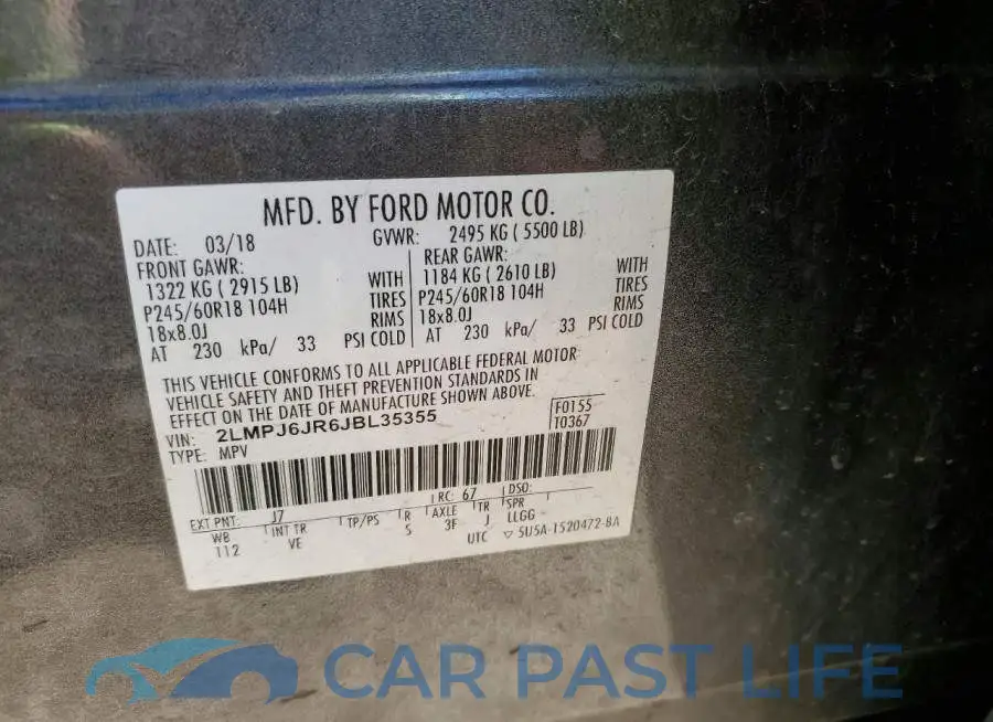 2LMPJ6JR6JBL35355# 14