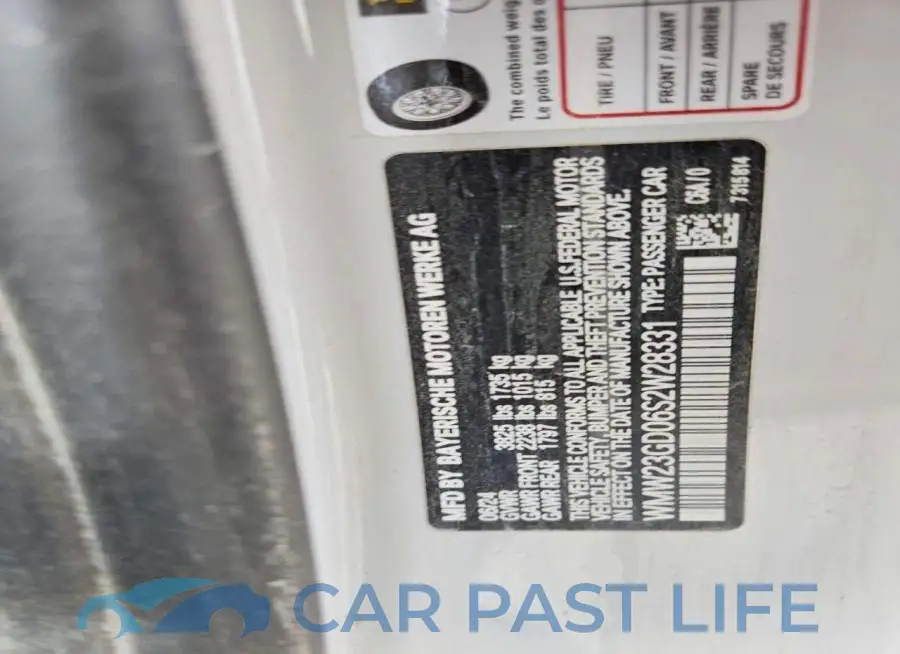 WMW23GD06S2W28331# 12