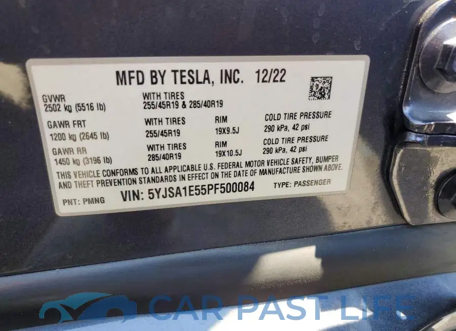 5YJSA1E55PF500084# 13