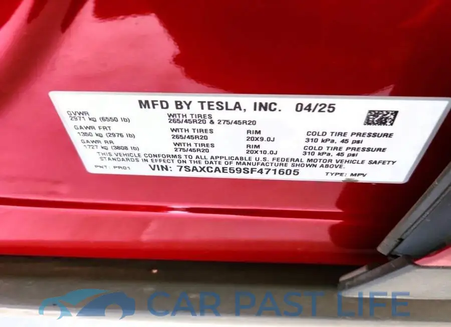 7SAXCAE59SF471605# 13