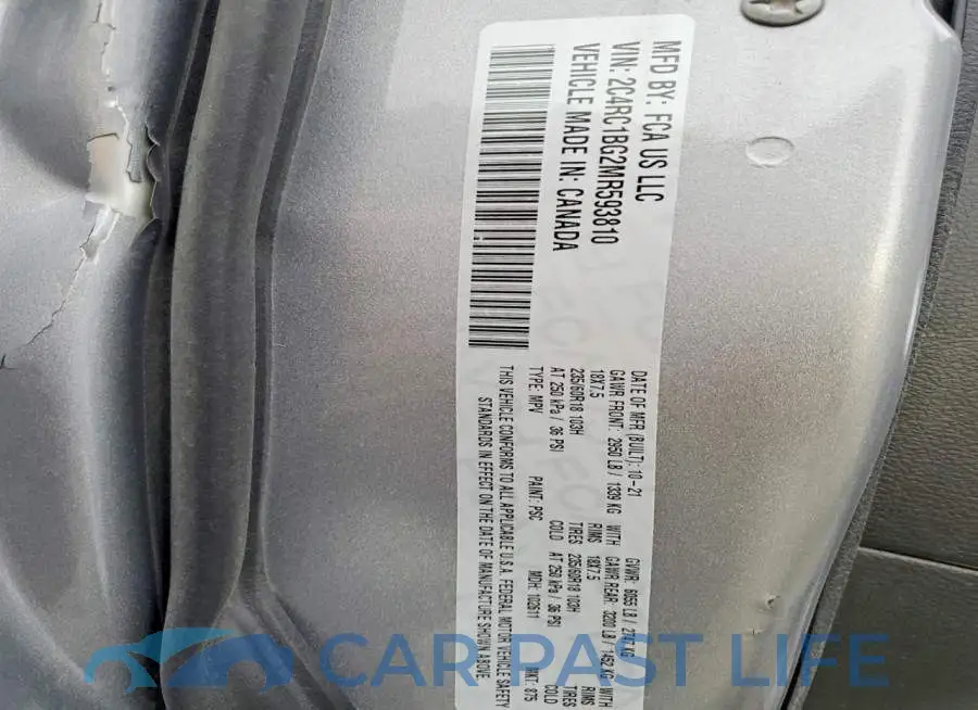 2C4RC1BG2MR593810# 13