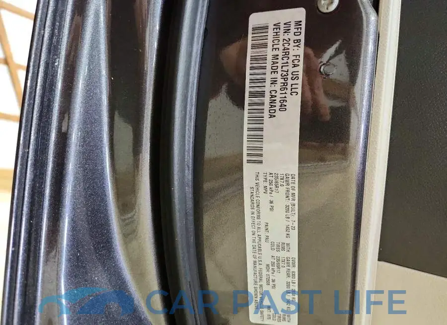 2C4RC1L73PR611640# 14