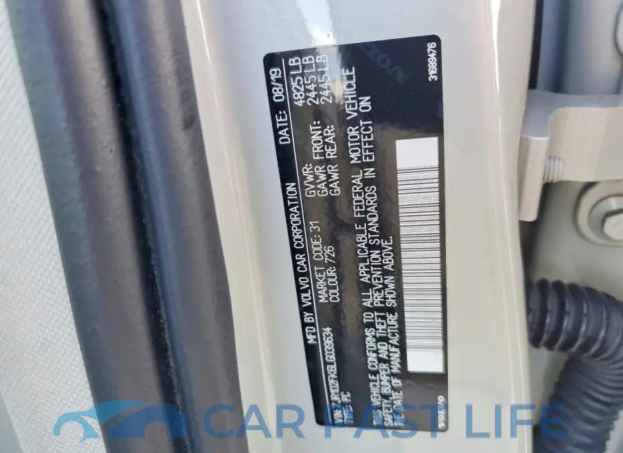7JR102FK6LG039634# 12
