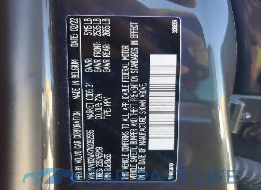 YV4102WK7N2092595# 12
