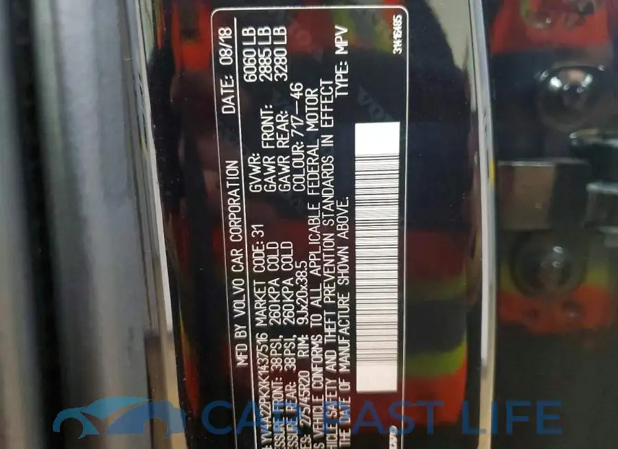 YV4A22PKXK1437516# 13