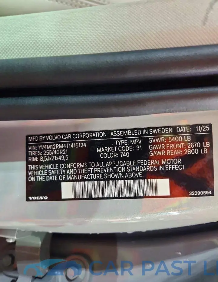 YV4M12RM4T1415124# 14