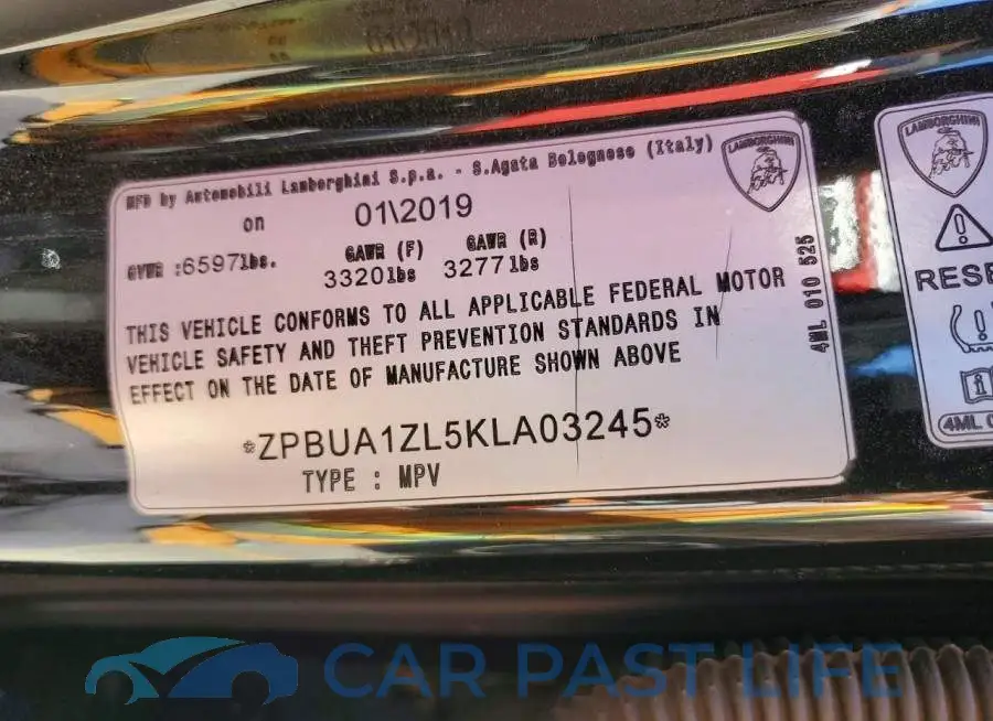 ZPBUA1ZL5KLA03245# 13