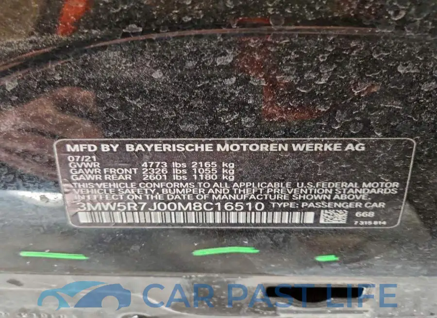 3MW5R7J00M8C16510# 12