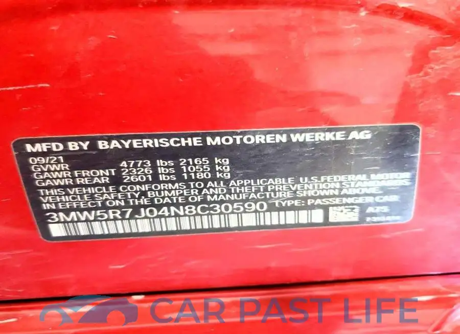 3MW5R7J04N8C30590# 13