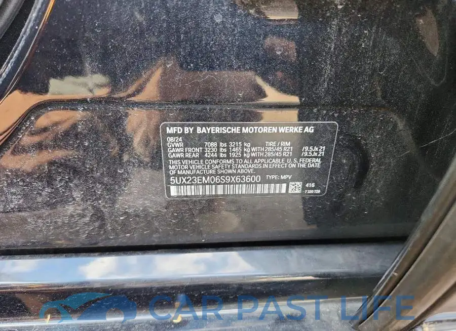 5UX23EM06S9X63600# 13