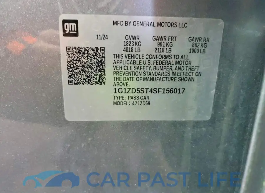 1G1ZD5ST4SF156017# 13