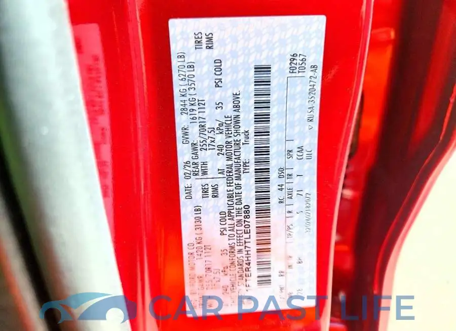 1FTER4HH7TLE07880# 13