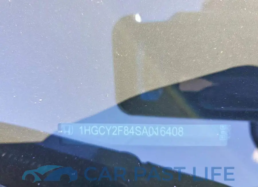 1HGCY2F84SA016408# 12