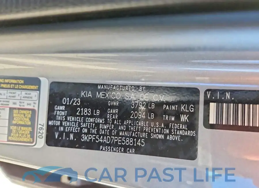 3KPF54AD7PE588145# 12