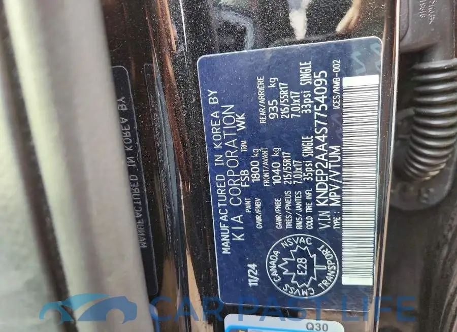 KNDEP2AA4S7754095# 14