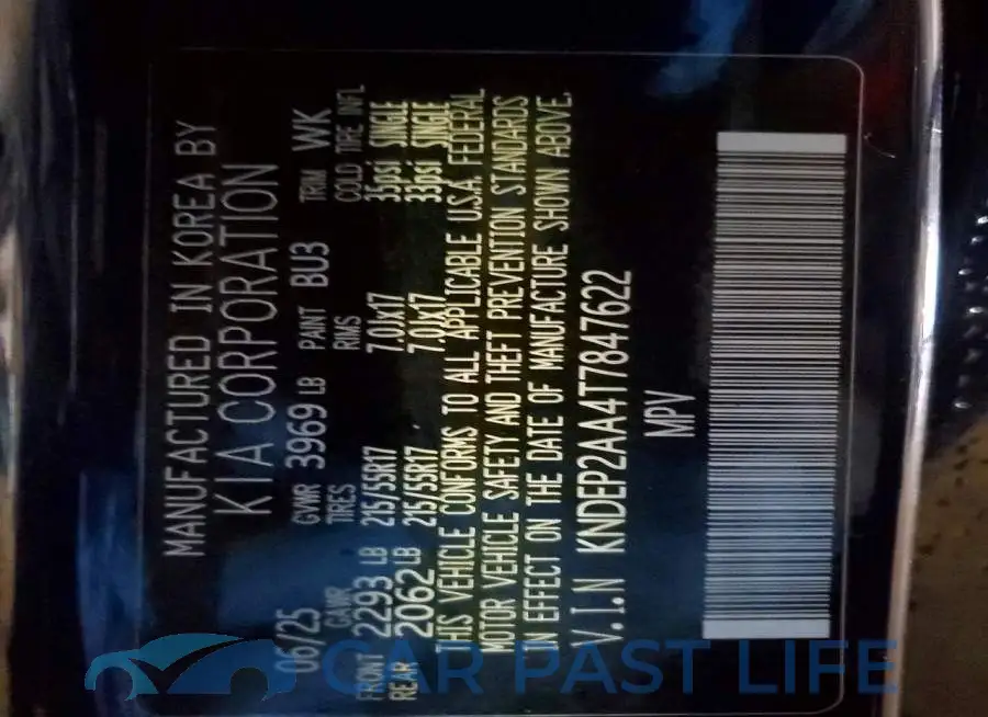 KNDEP2AA4T7847622# 13