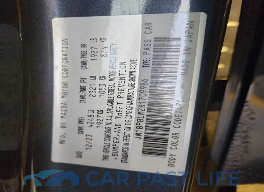 JM1BPBLM2R1709986# 12