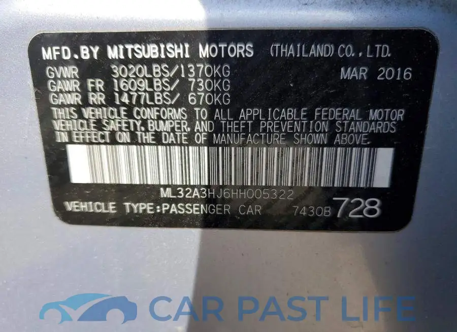 ML32A3HJ6HH005322# 12