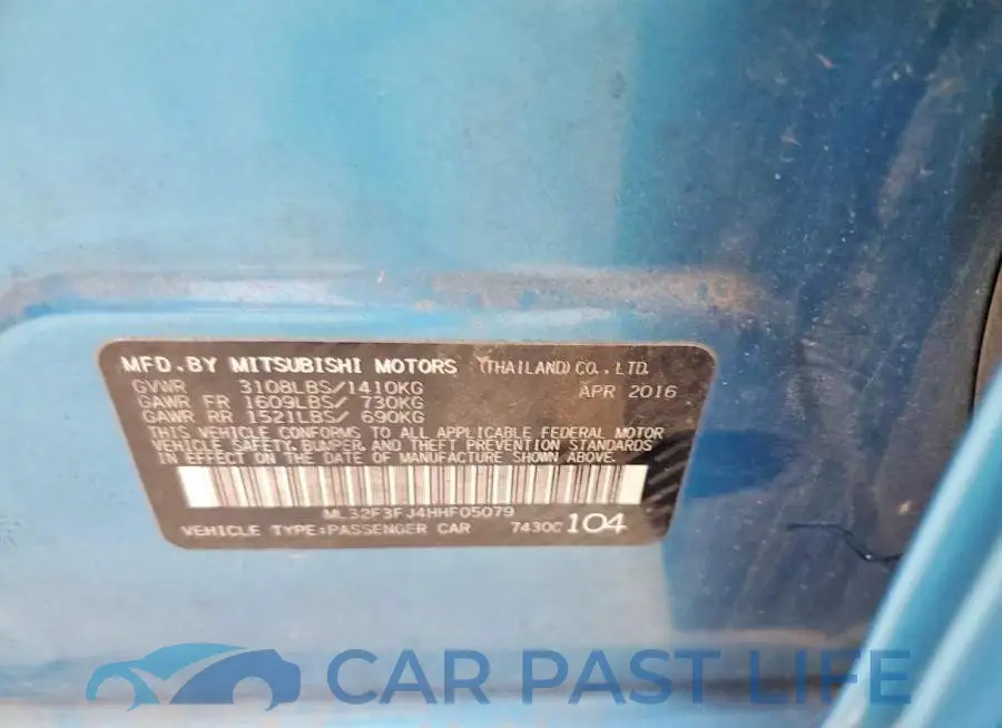 ML32F3FJ4HHF05079# 12
