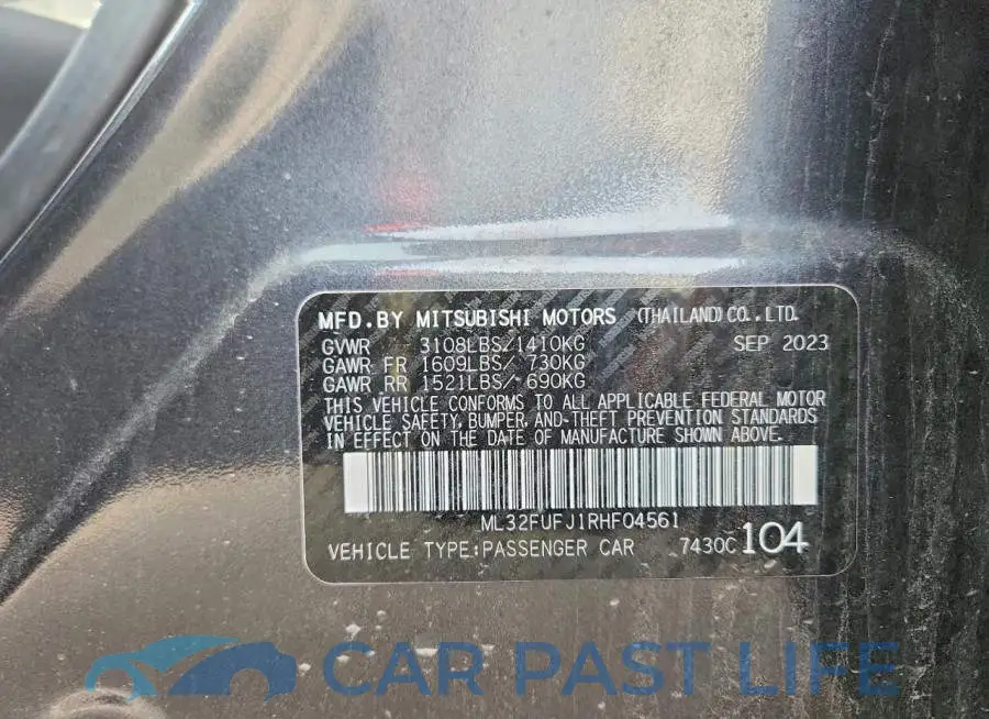 ML32FUFJ1RHF04561# 12
