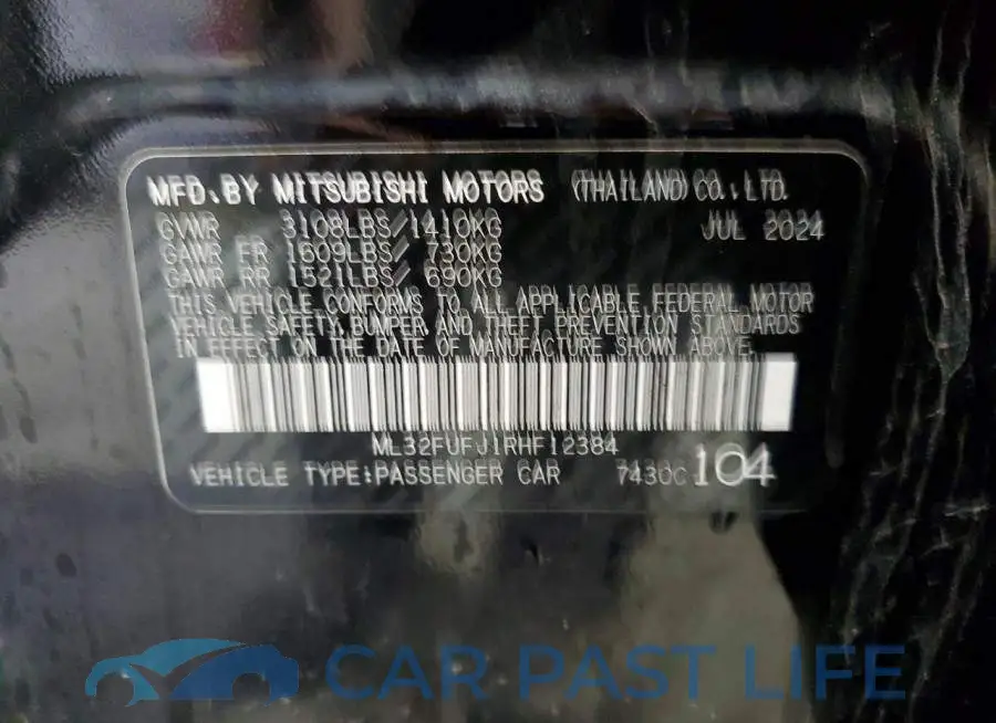 ML32FUFJ1RHF12384# 12